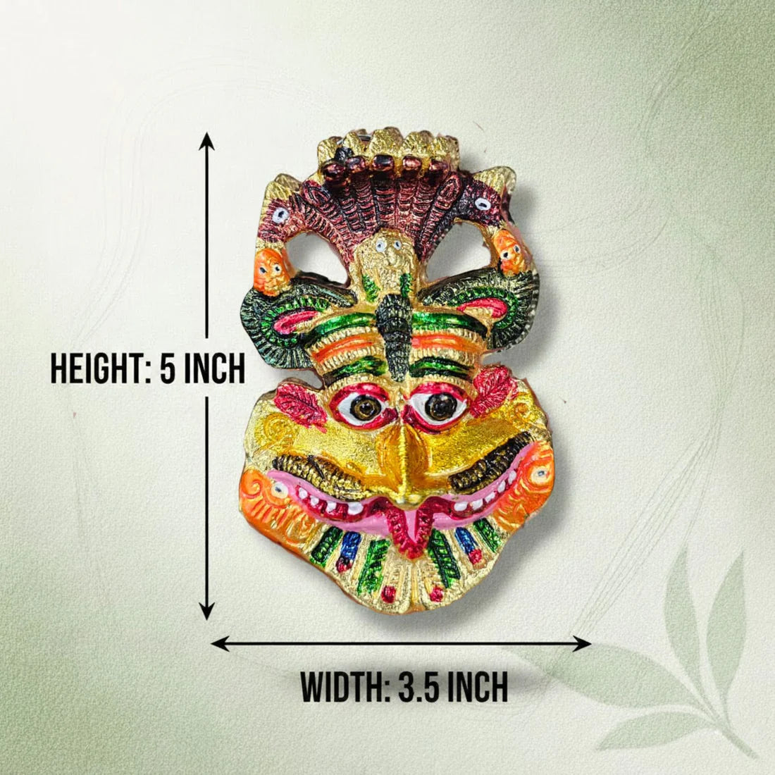 Kirtimukh Wall Decor | NAZARBATTU |Narsingh face| Multicolor