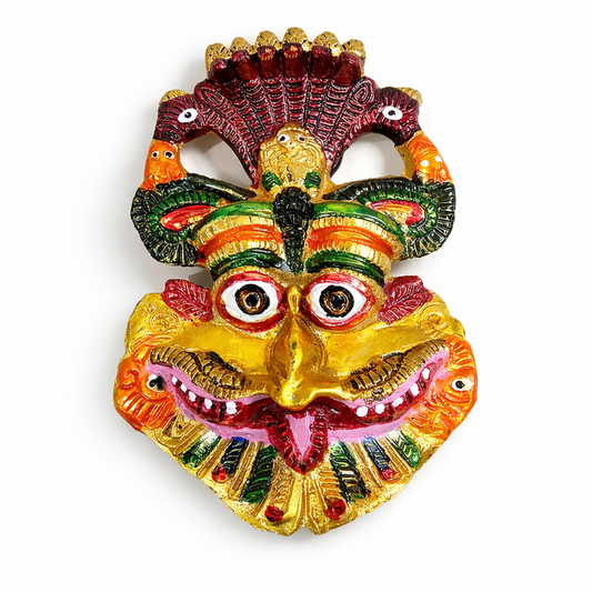 Kirtimukh Wall Decor | NAZARBATTU |Narsingh face| Multicolor